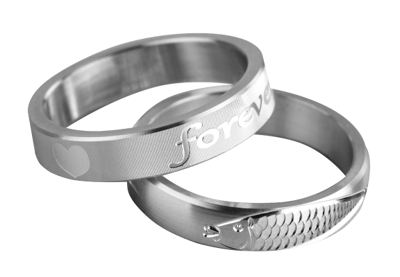 Engraved Pattern Ring